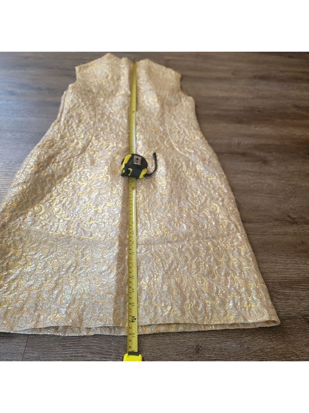 Vintage Gold Dress by Gina Rinaldi #1827 - Picture 11 of 15